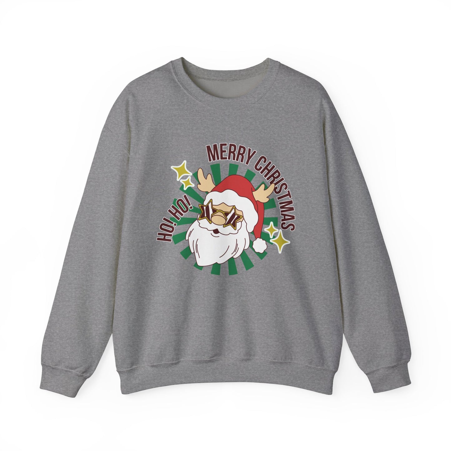HO HO HO & Santa - Sweat Shirt