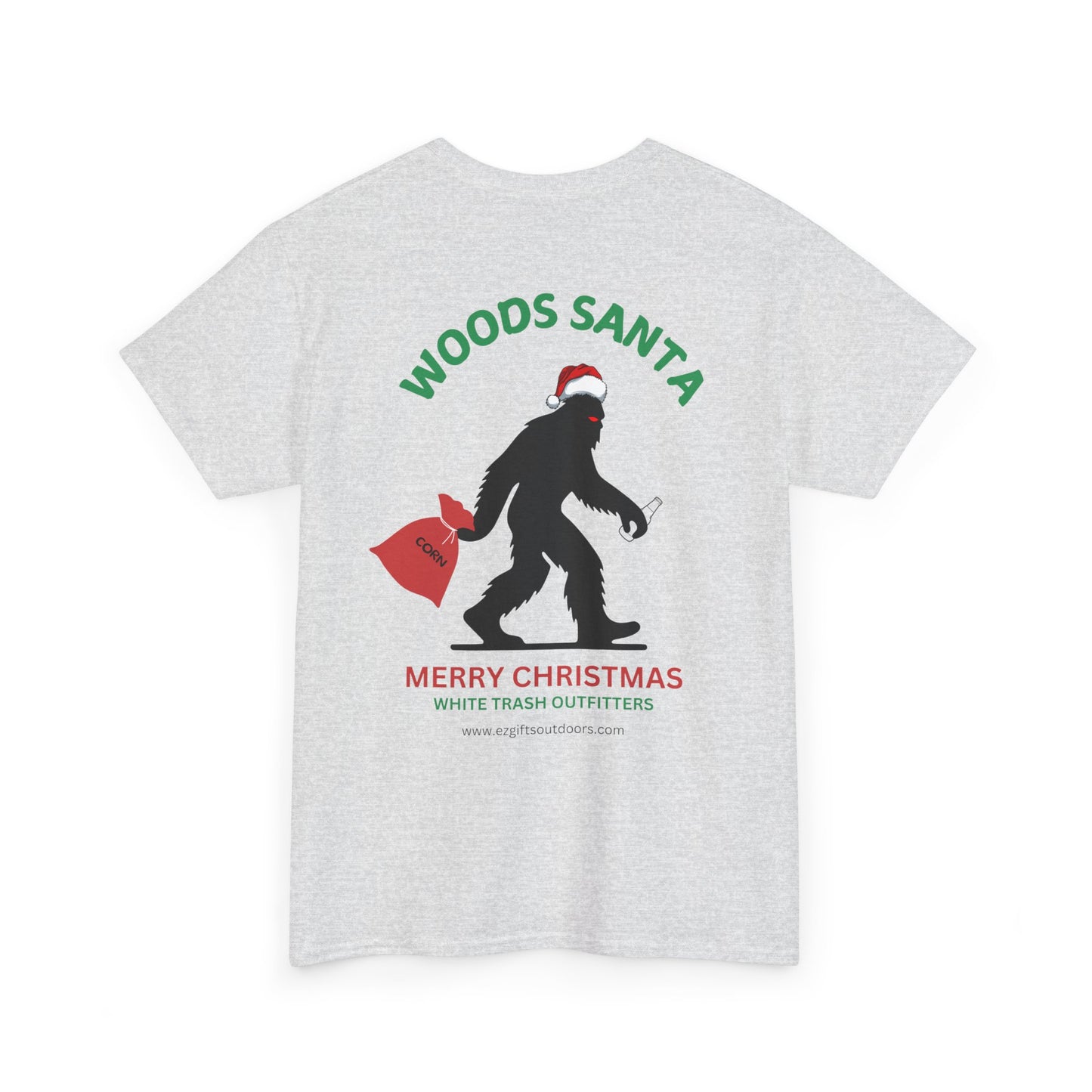 Christmas Woods Santa Carrying Corn
