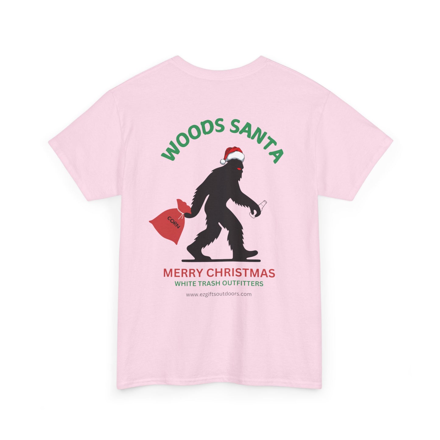 Christmas Woods Santa Carrying Corn