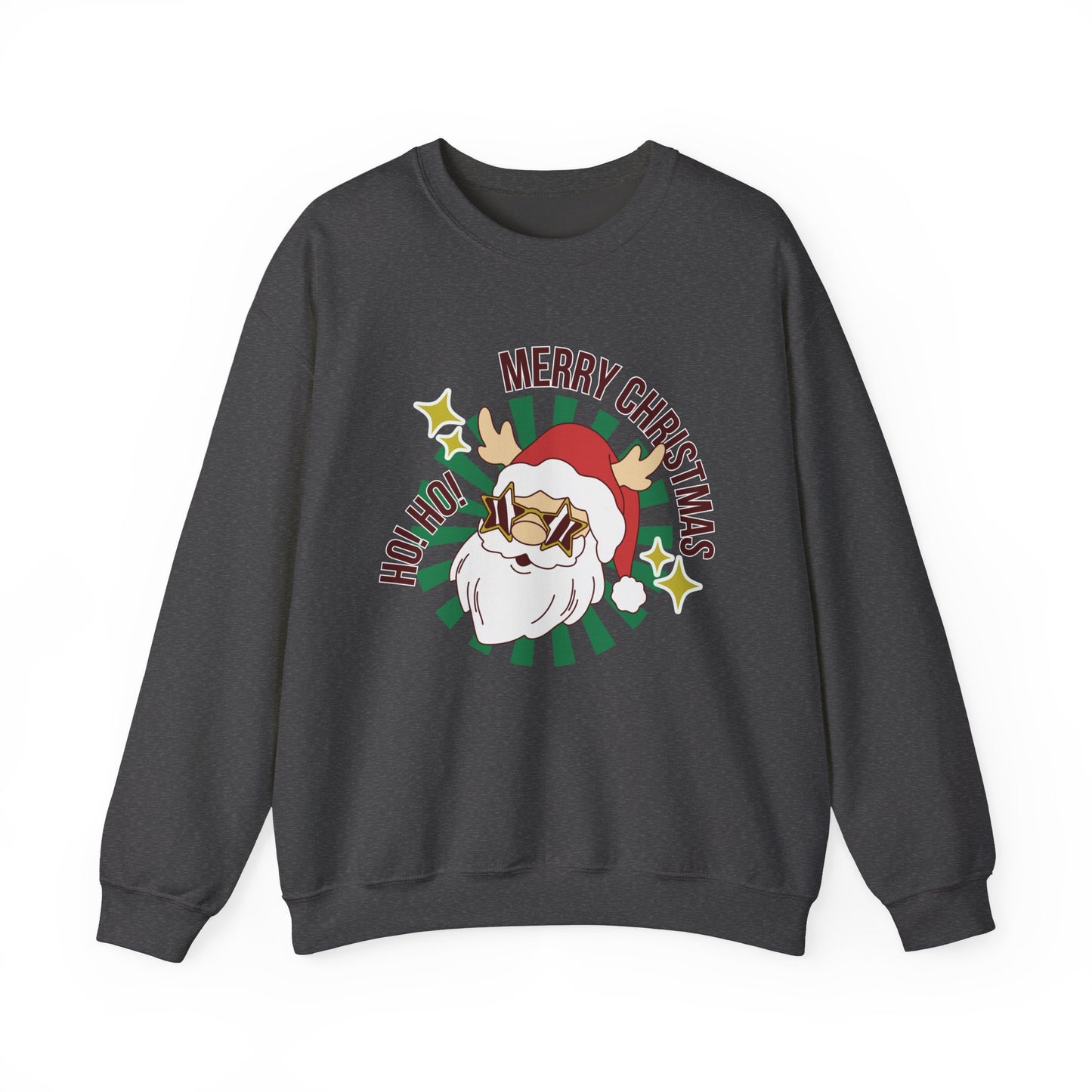 HO HO HO & Santa - Sweat Shirt