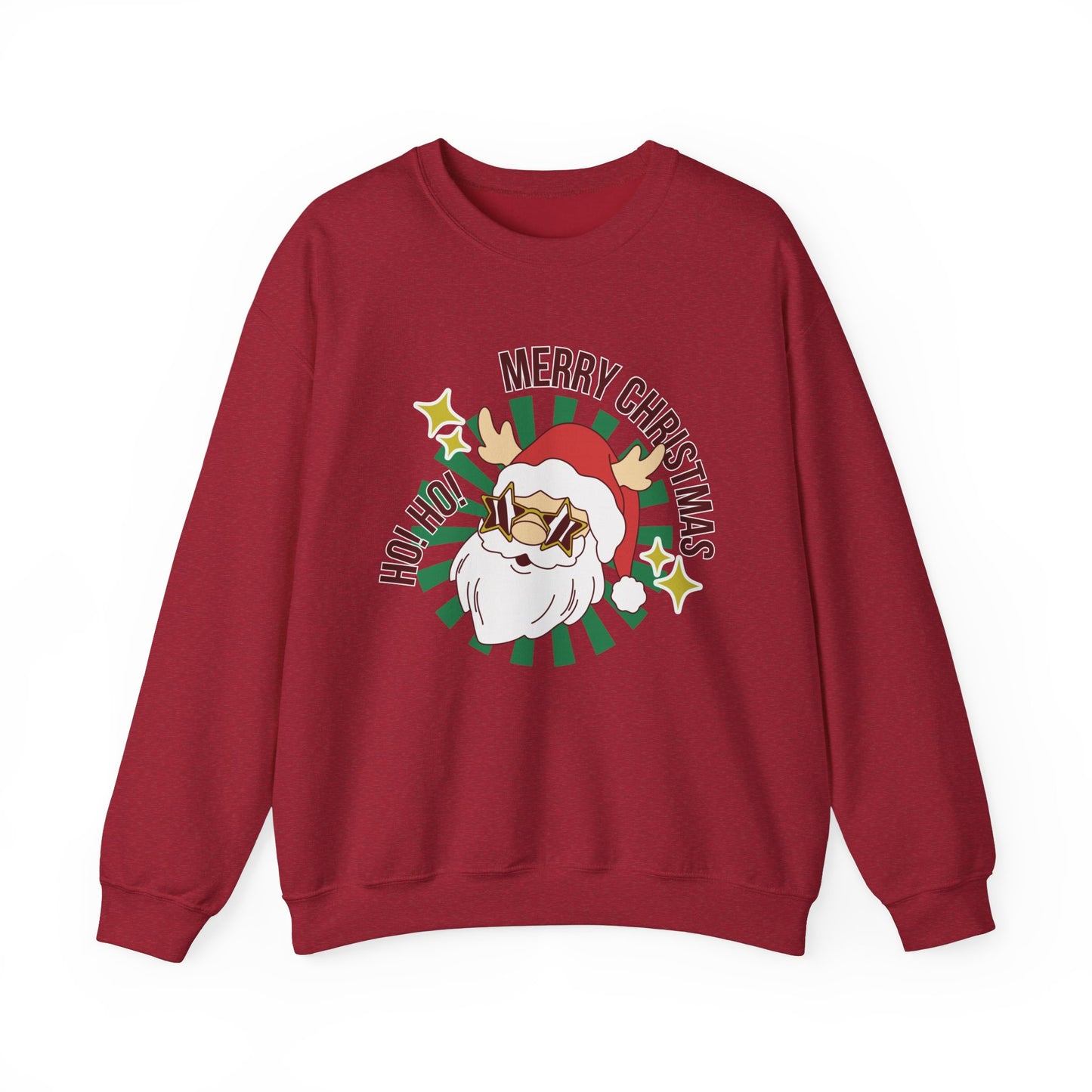 HO HO HO & Santa - Sweat Shirt