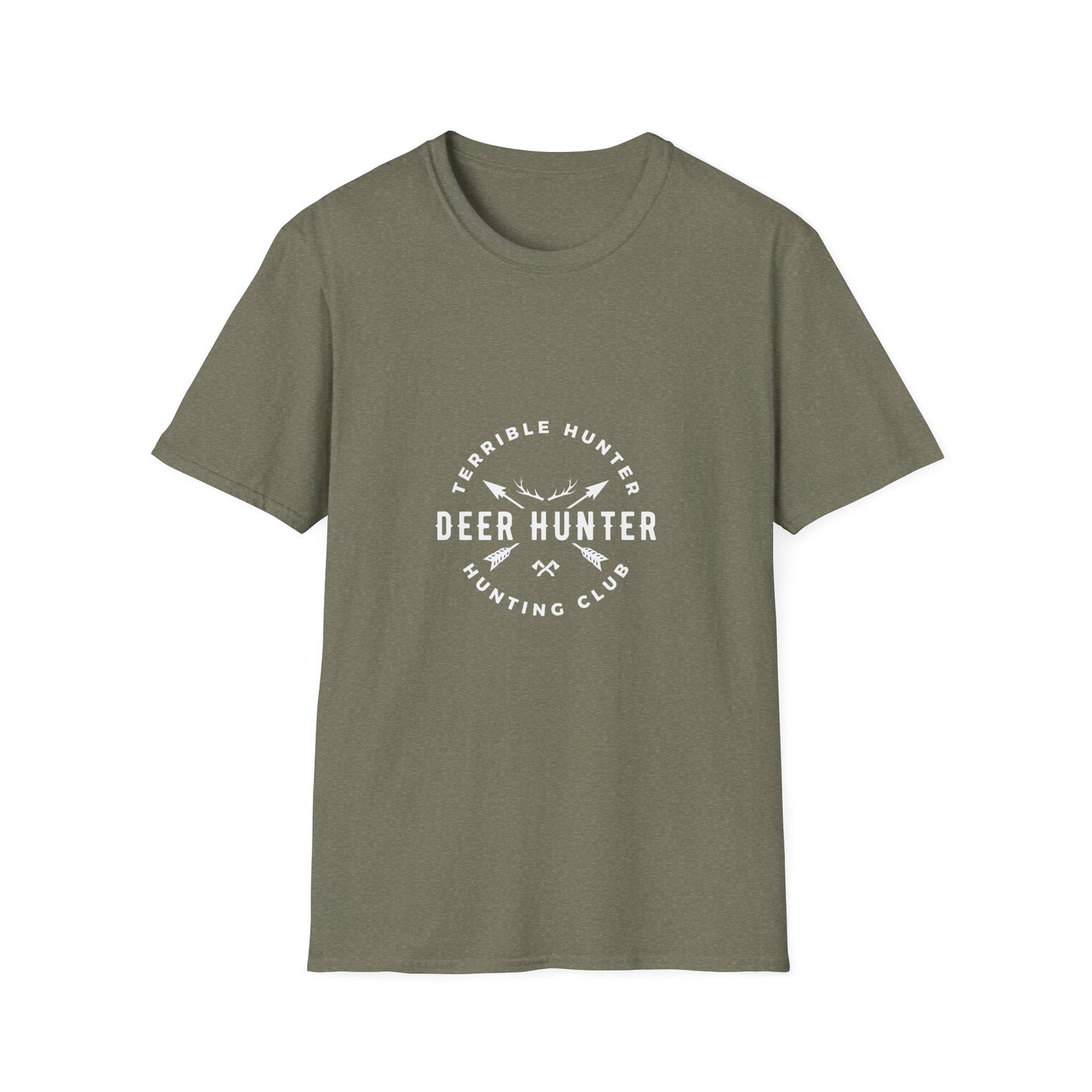 Terrible Hunter FRONT -----not good on the BACK shirt