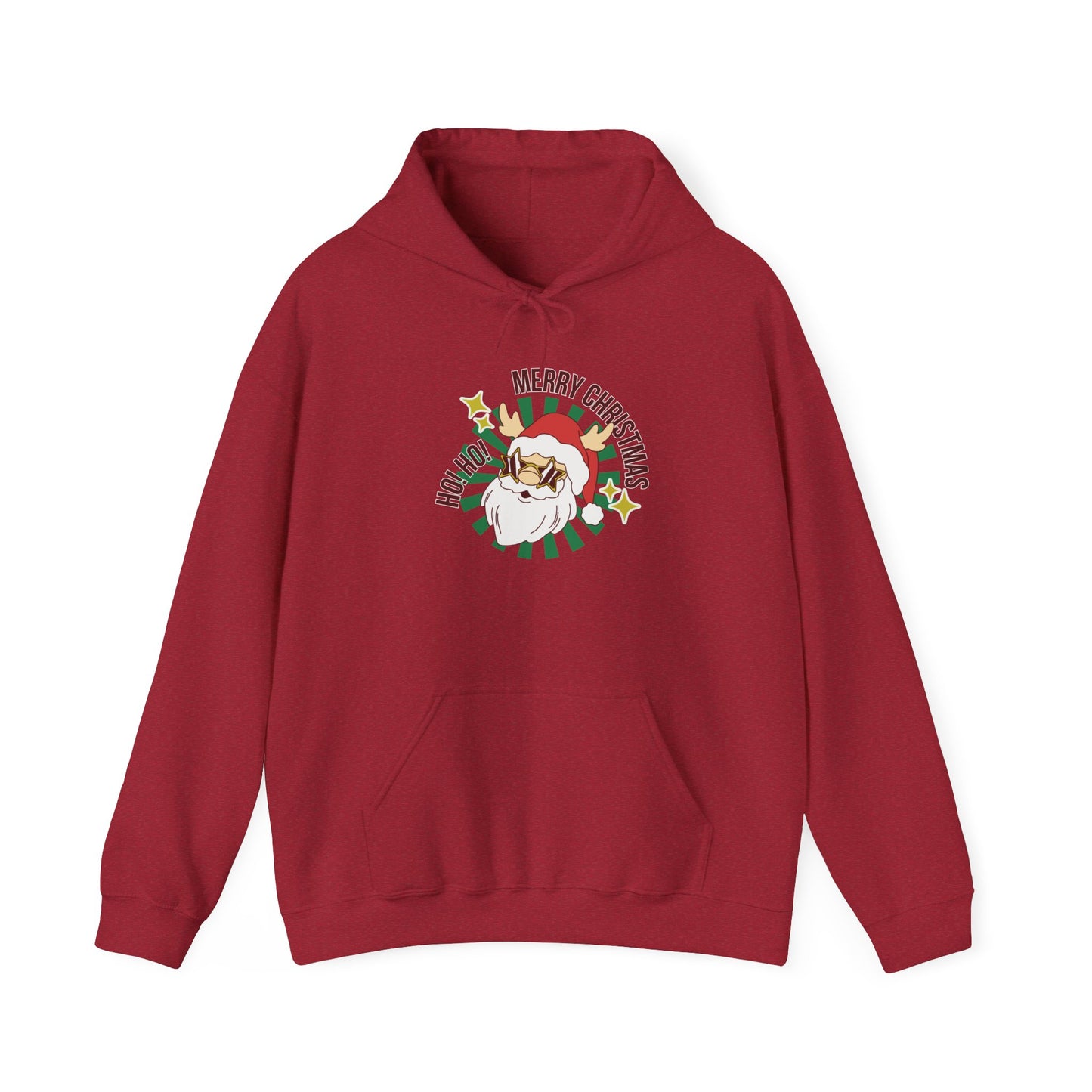 HO HO HO & Santa Hoodie