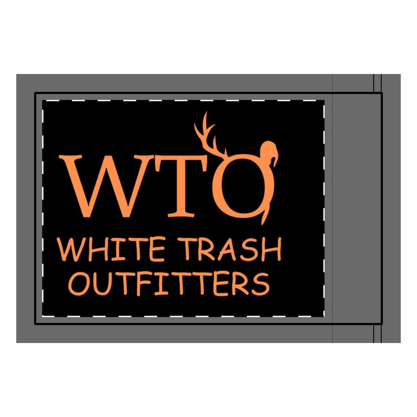 WTO with BigfootDouble-Sided Flag