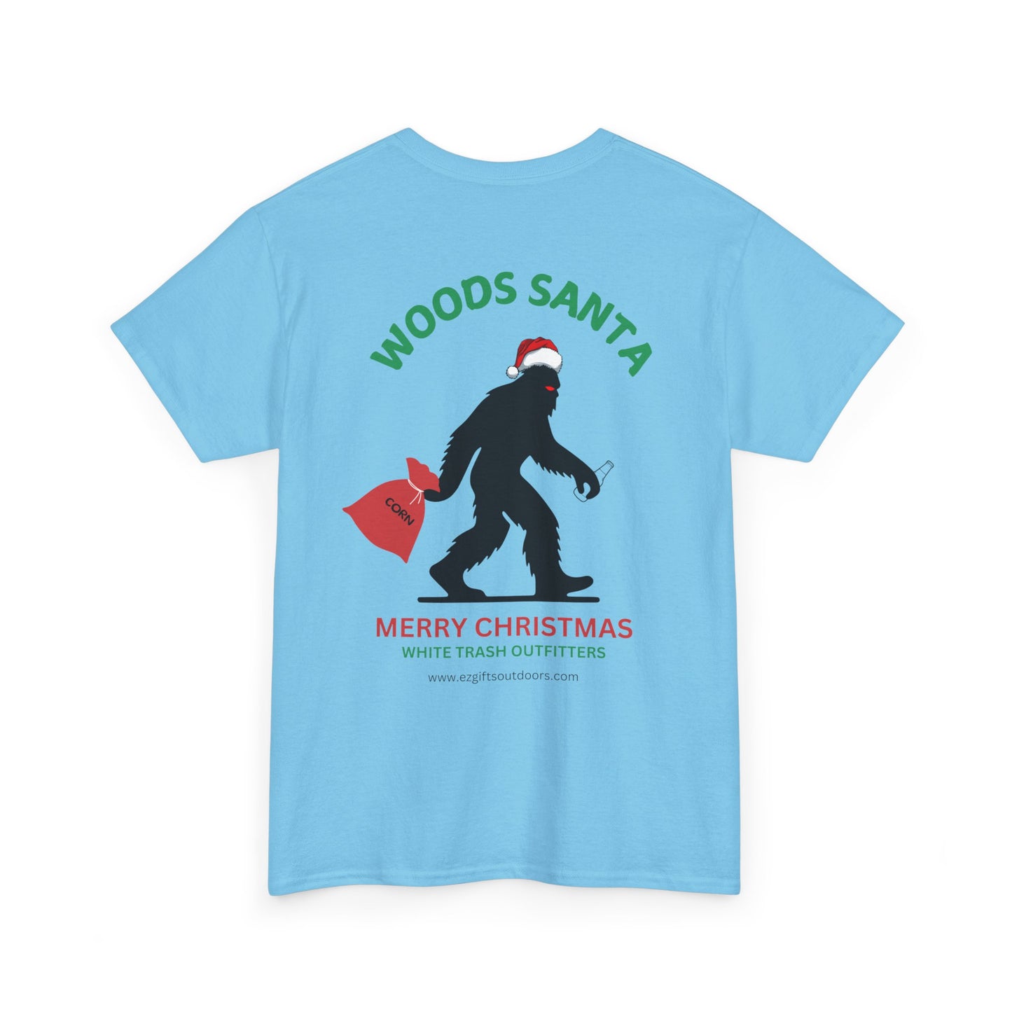 Christmas Woods Santa Carrying Corn