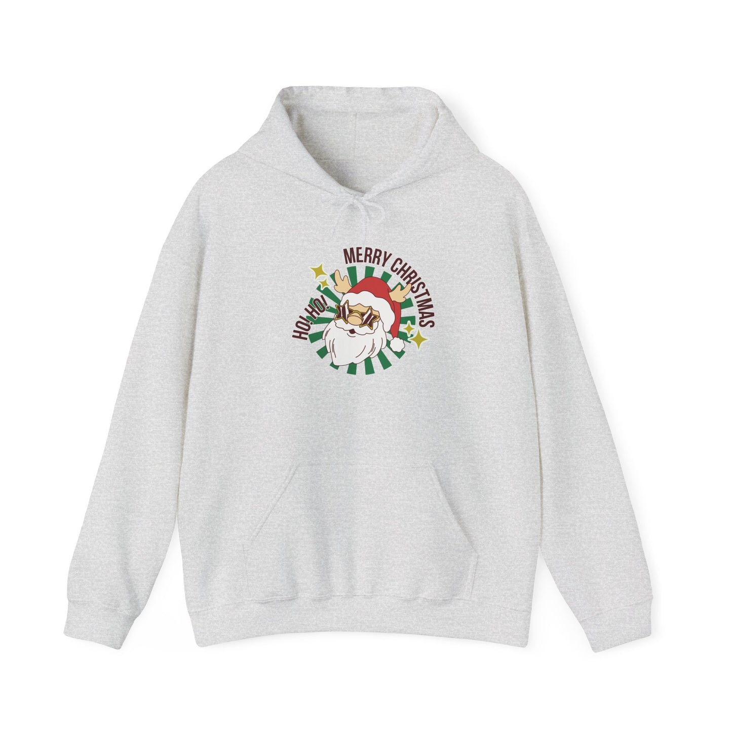 HO HO HO & Santa Hoodie