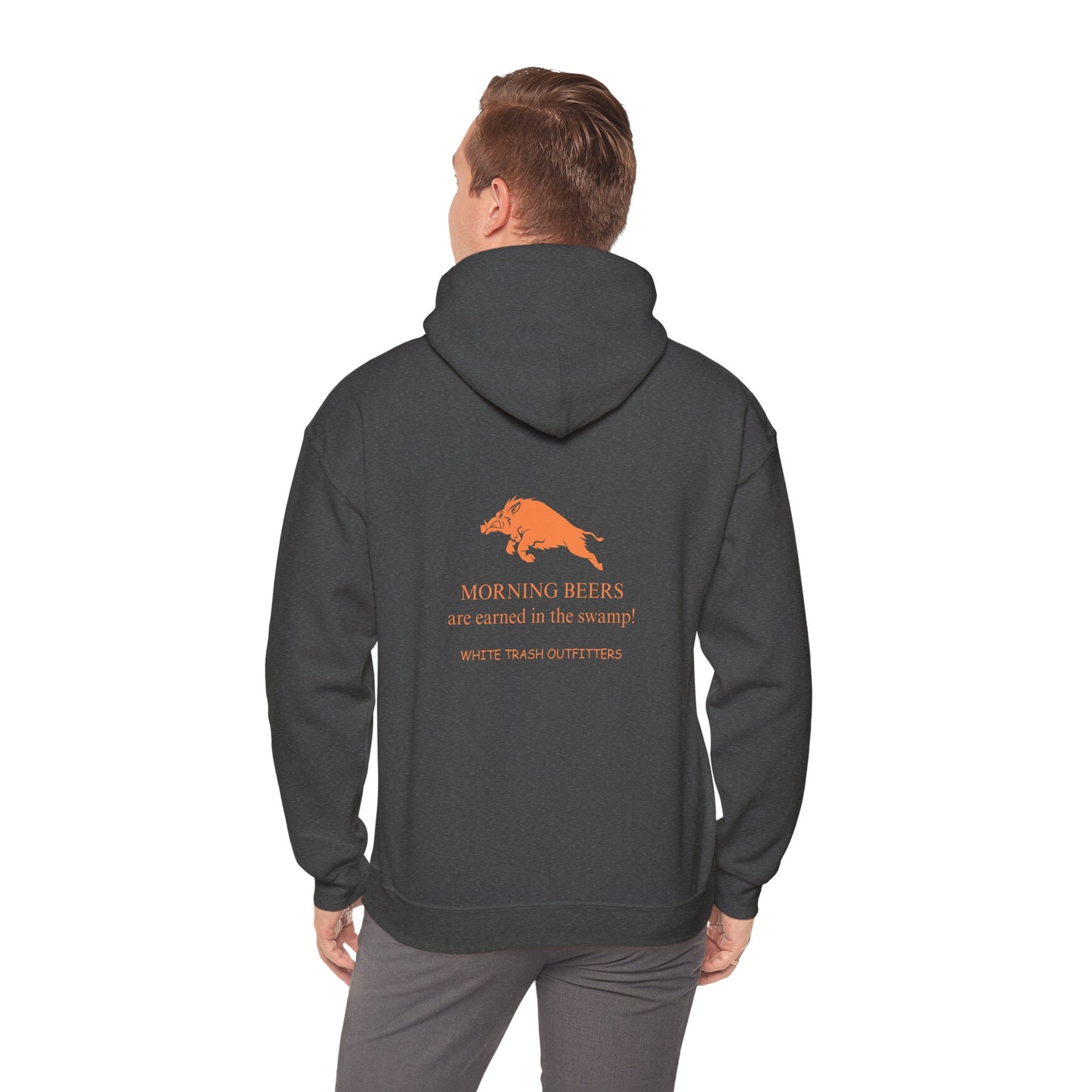 Morning Beers Are Earned In The Swamp - Hunting Hoodie