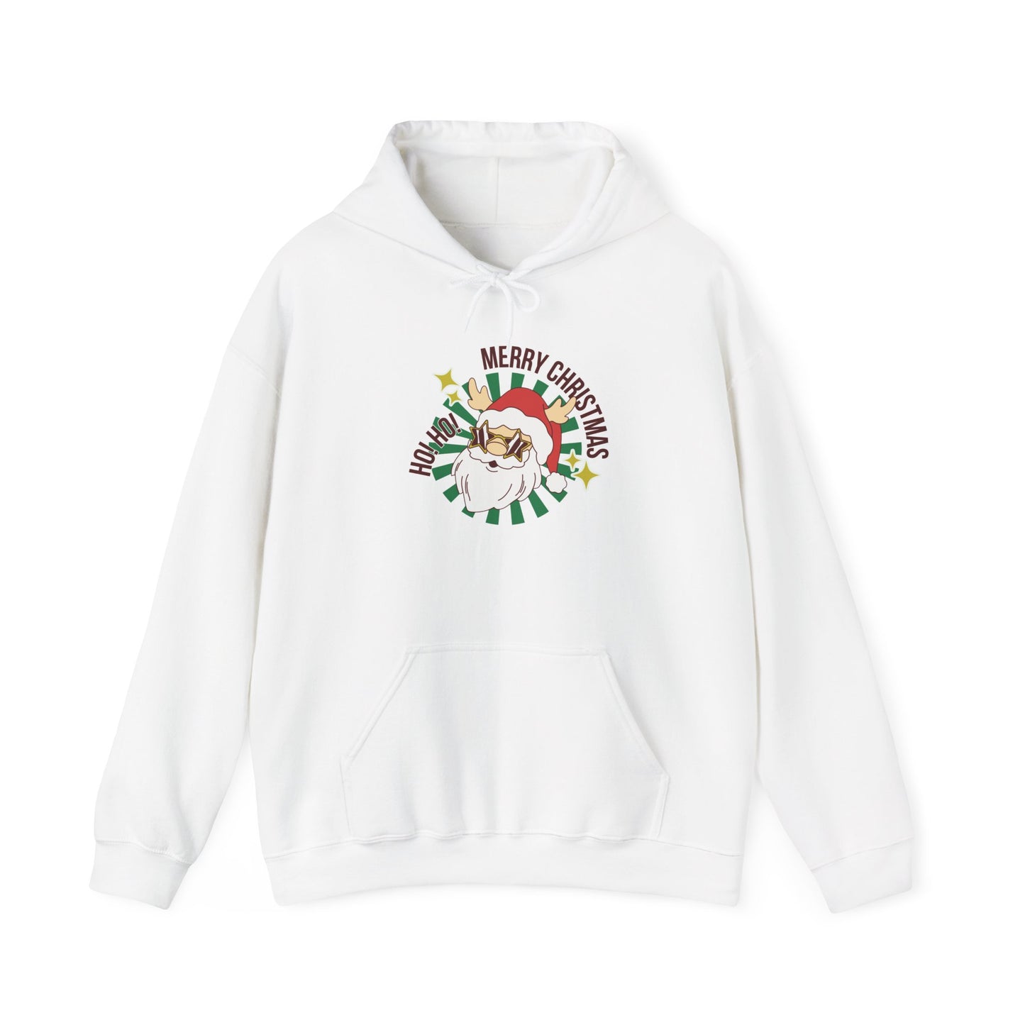 HO HO HO & Santa Hoodie