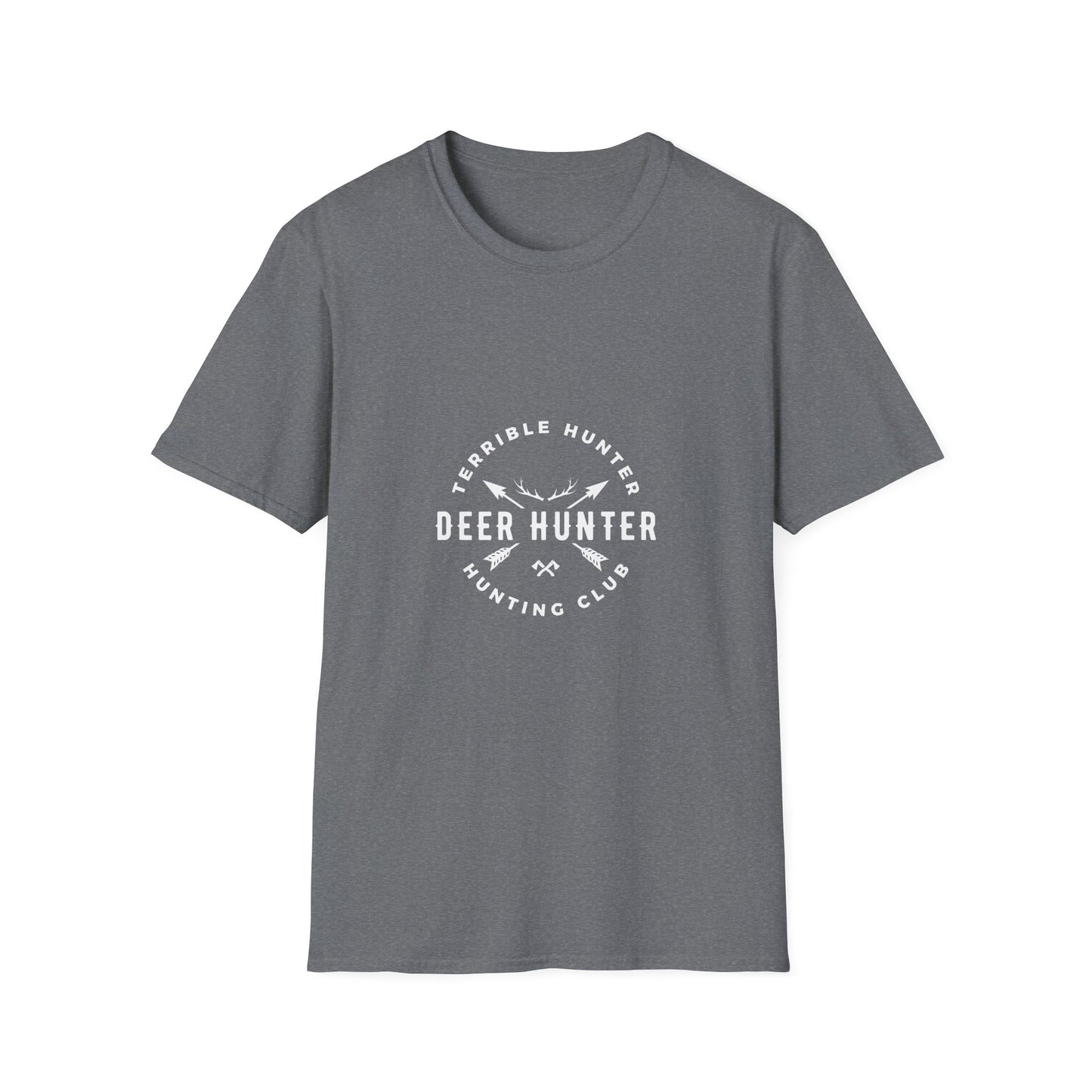 Terrible Hunter FRONT -----not good on the BACK shirt