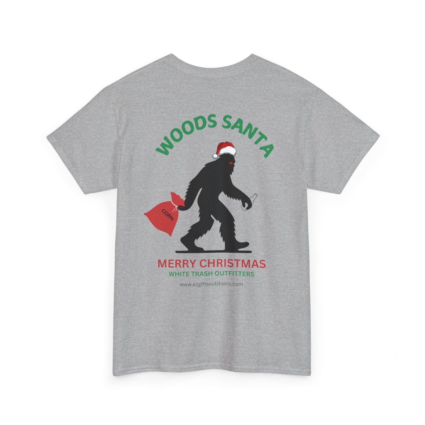 Christmas Woods Santa Carrying Corn