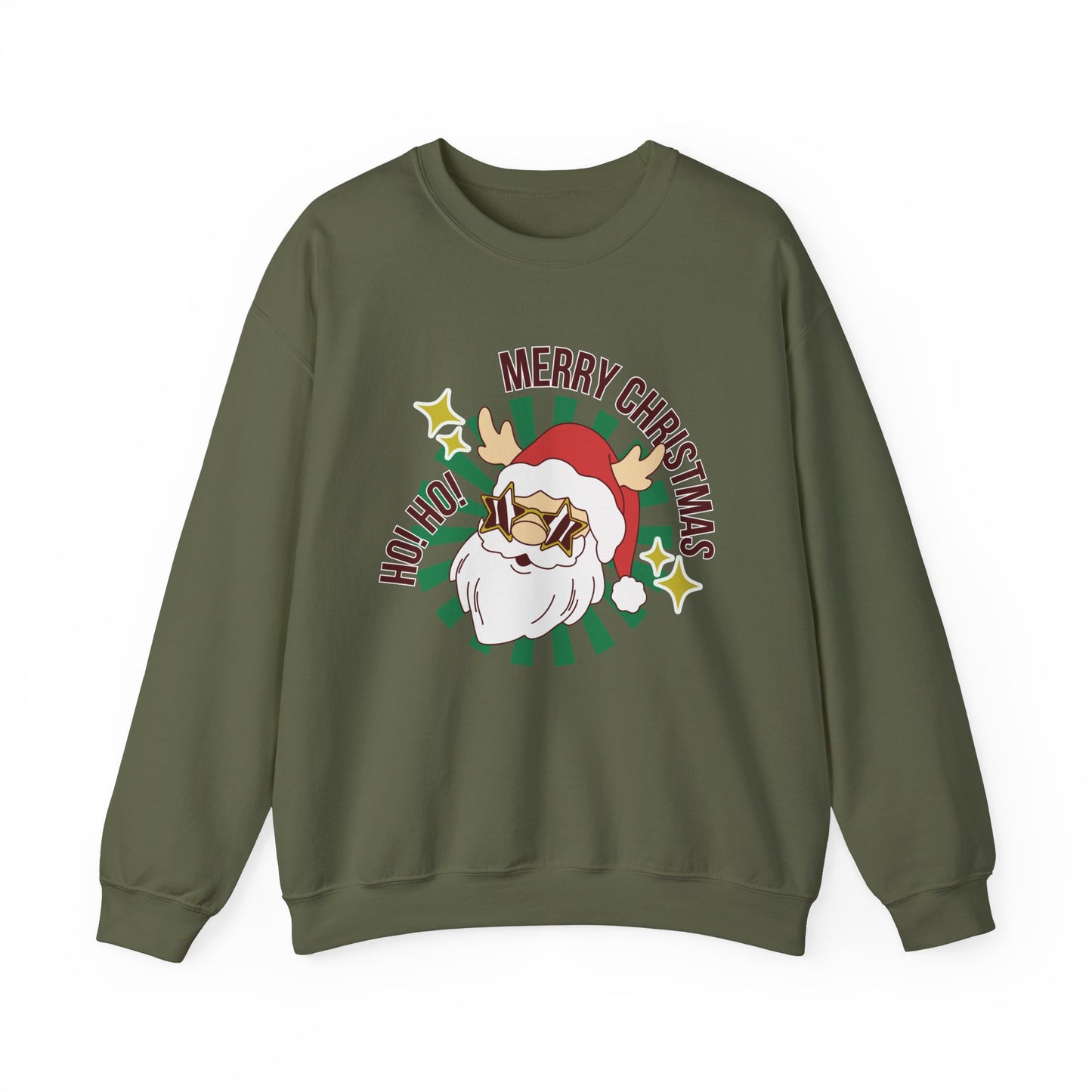 HO HO HO & Santa - Sweat Shirt