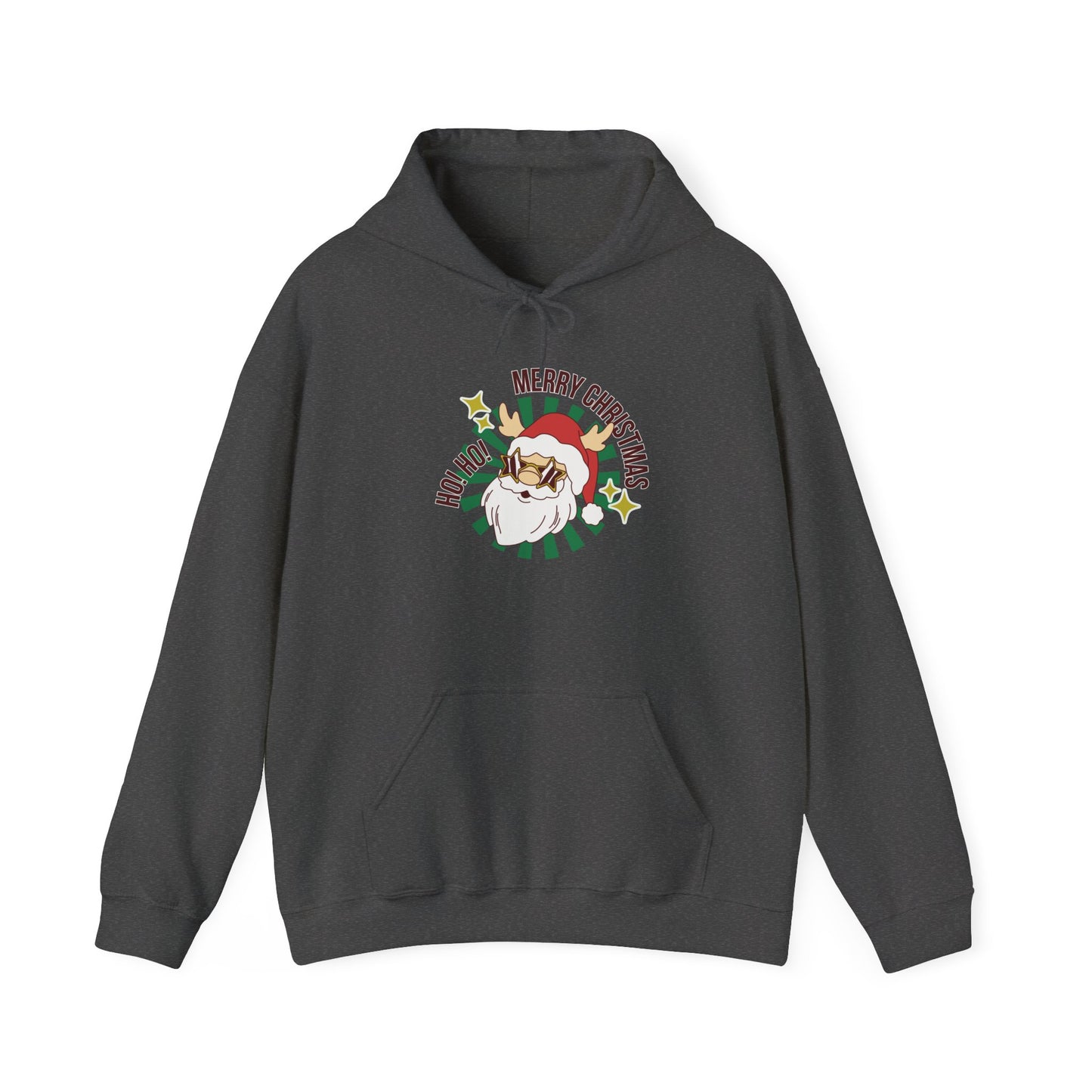 HO HO HO & Santa Hoodie
