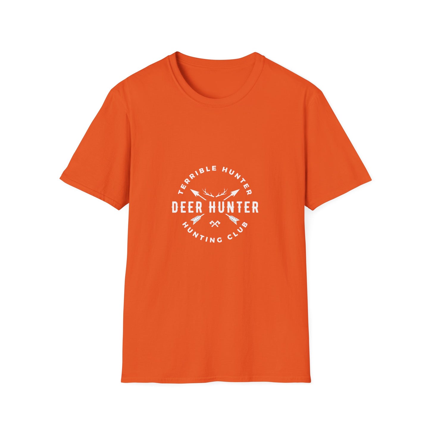 Terrible Hunter FRONT -----not good on the BACK shirt
