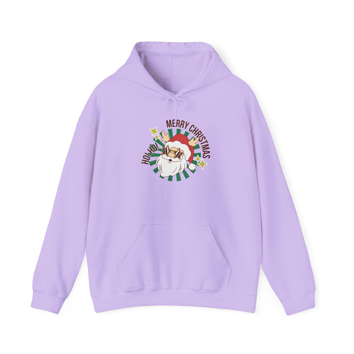 HO HO HO & Santa Hoodie