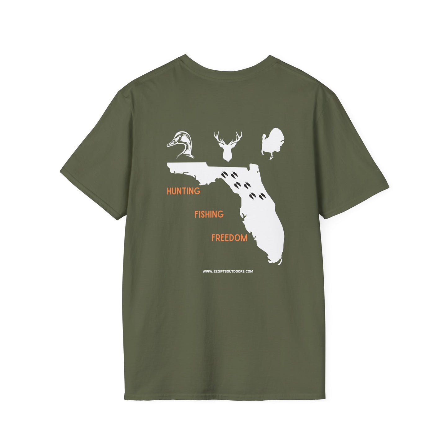 Hunting - Fishing - Freedom Florida - Hunting T-shirt