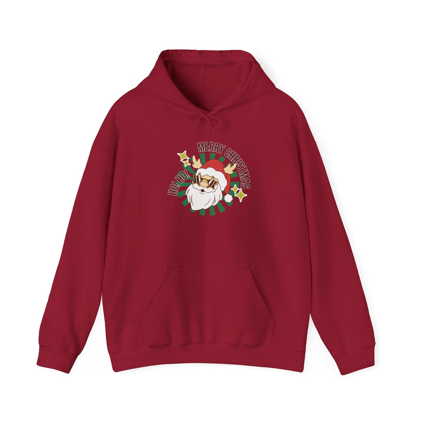 HO HO HO & Santa Hoodie