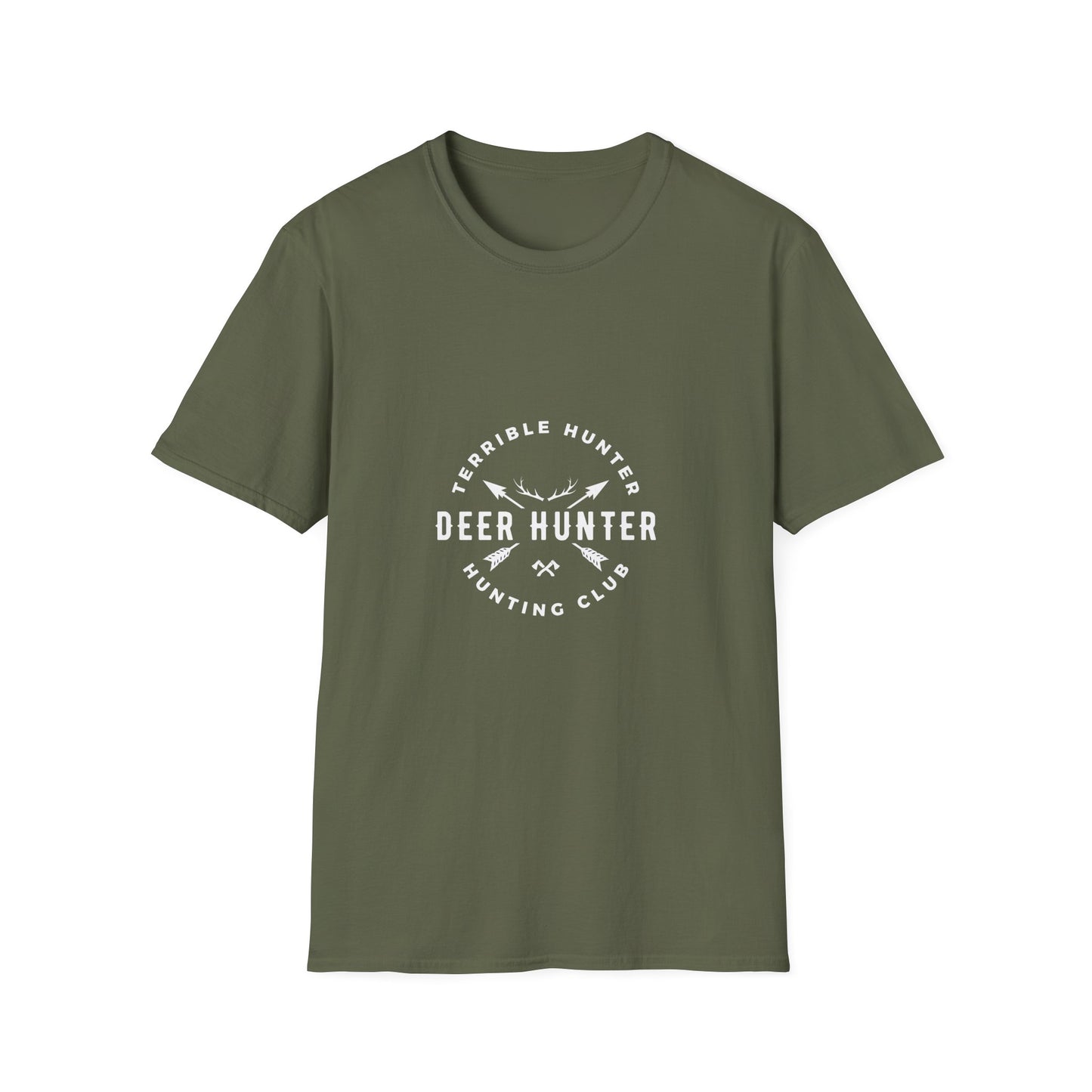 Terrible Hunter FRONT -----not good on the BACK shirt